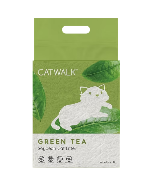 Catwalk綠茶香味豆腐貓砂
