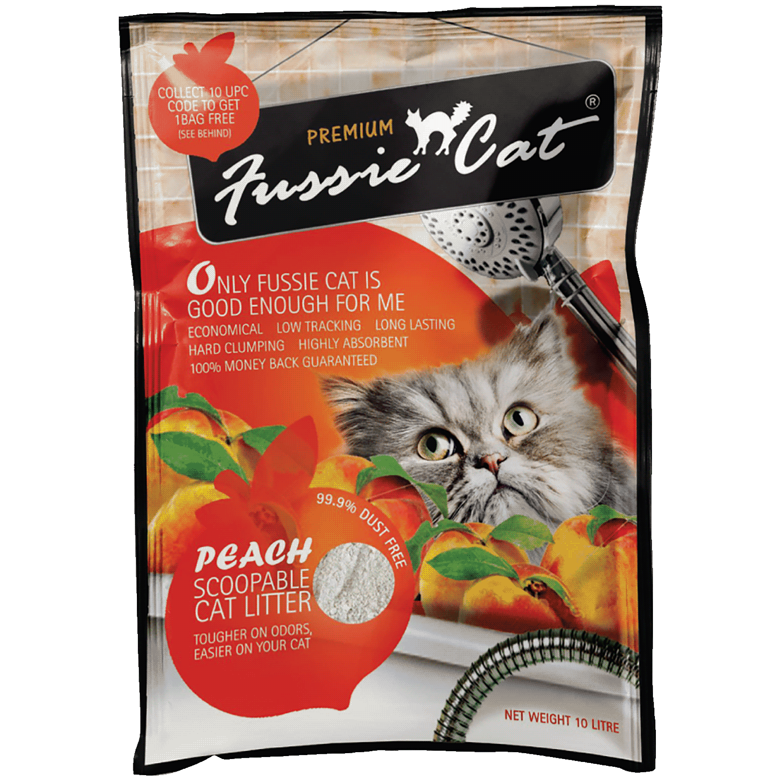 Fussie Cat高竇貓桃味礦物貓砂