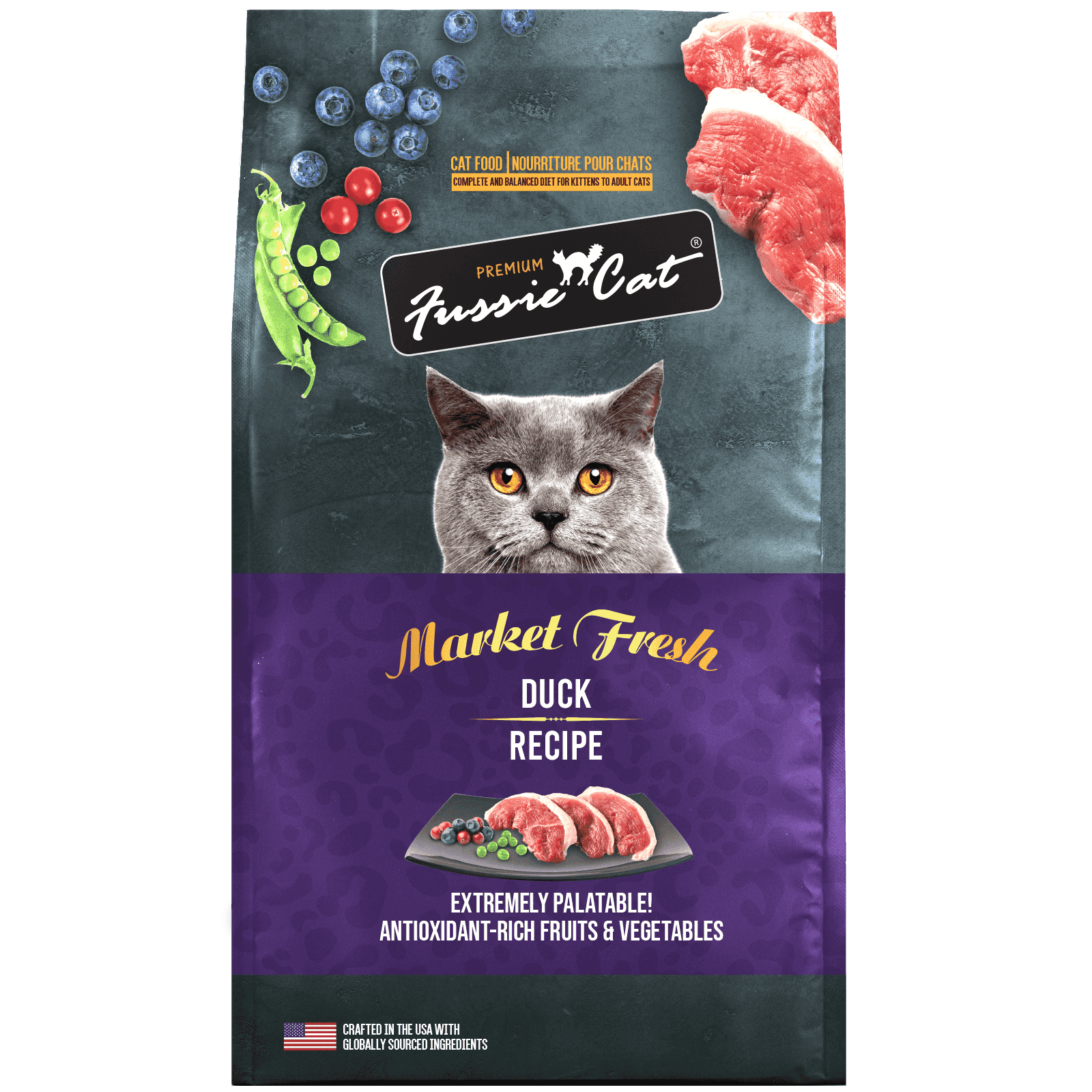 Fussie Cat高竇貓Market Fresh鴨肉配方純天然貓糧